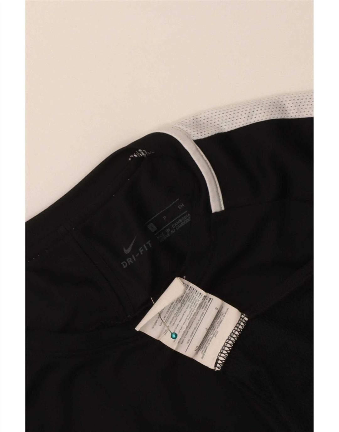 Nike herre Dri Fit T-shirt top lille sort polyester