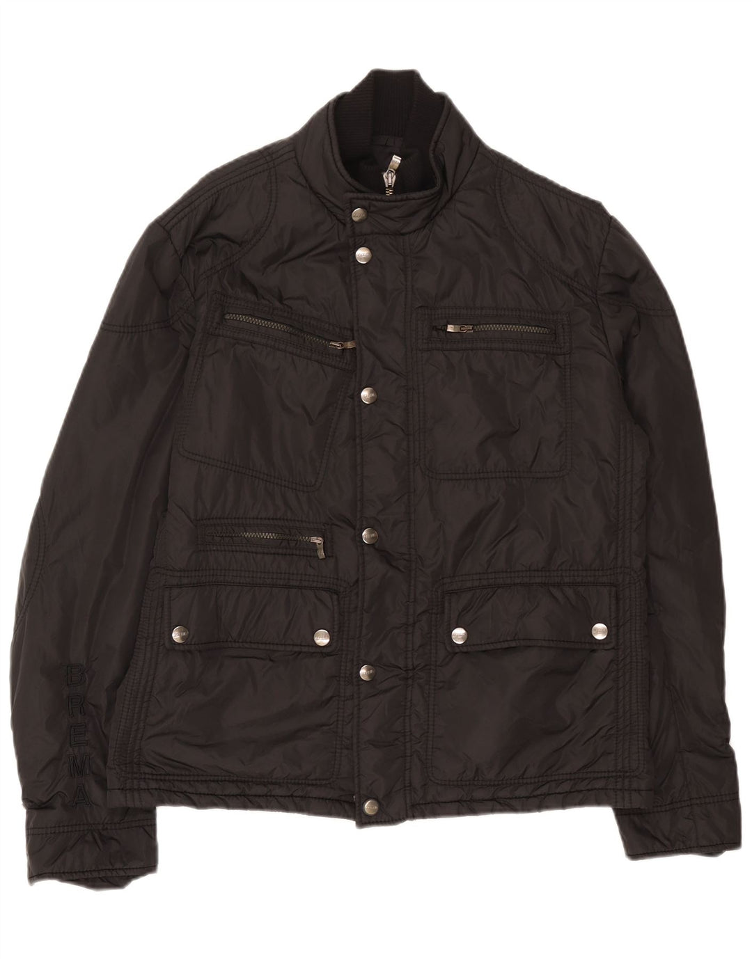 Brema Herre Utility Jacket UK 38 Medium Sort Polyamid