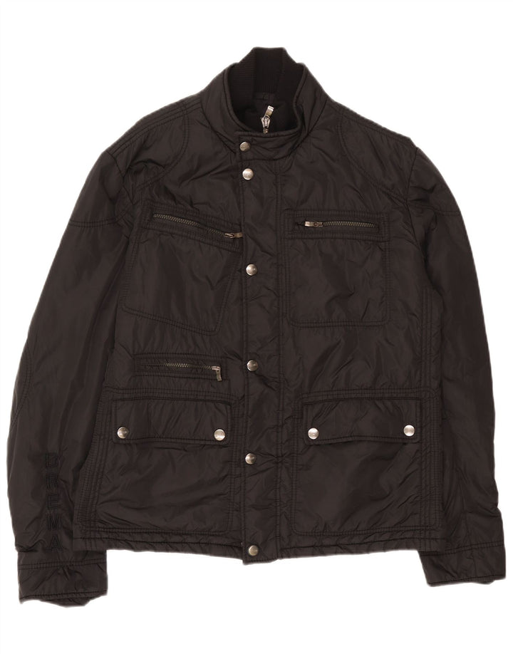 Brema Herre Utility Jacket UK 38 Medium Sort Polyamid