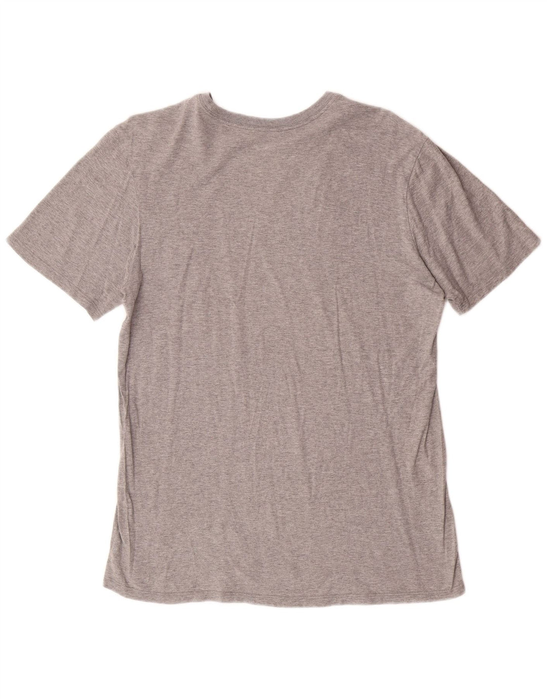NIKE Mens Graphic T-Shirt Top Small Grey Cotton