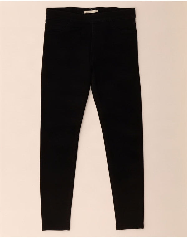 Marks & Spencer Dame Jegging Jeans UK 10 Small W30 L25 Black Bomuld