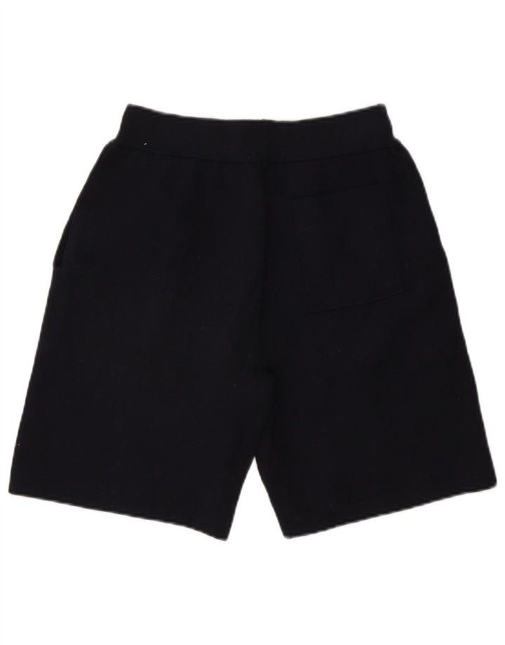Zara Herre Casual Shorts Medium W31 Marineblå Bomuld