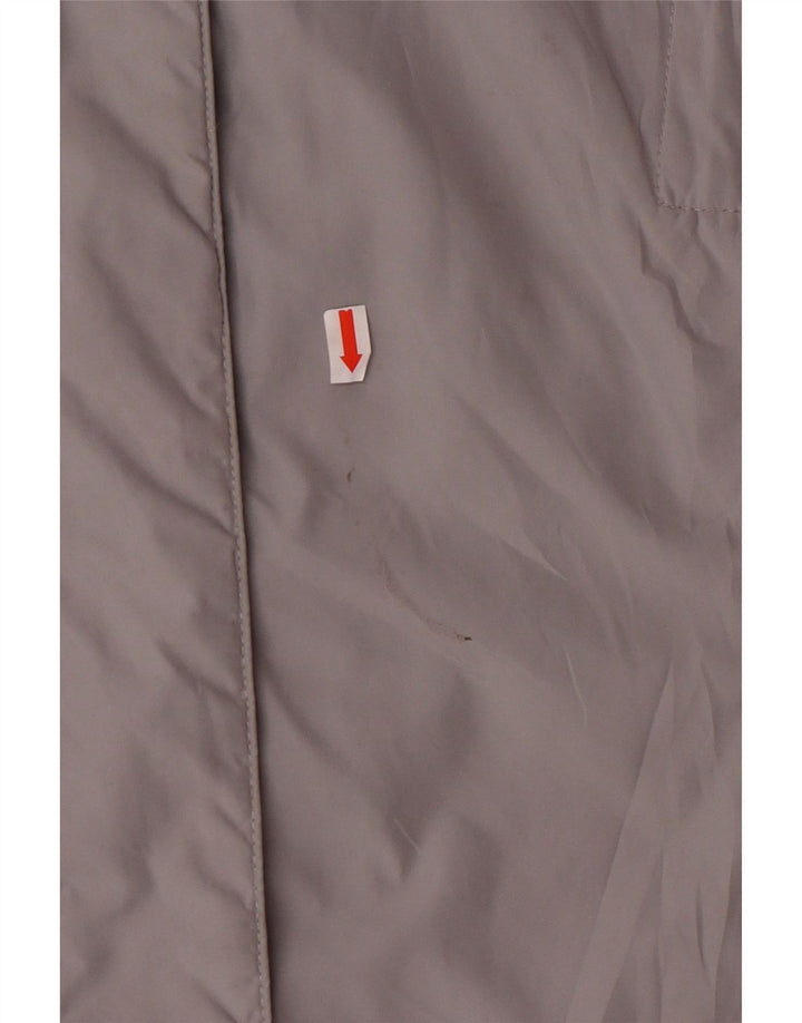 Champion Dame hætte vindjakke UK 18 XL Grå Polyester