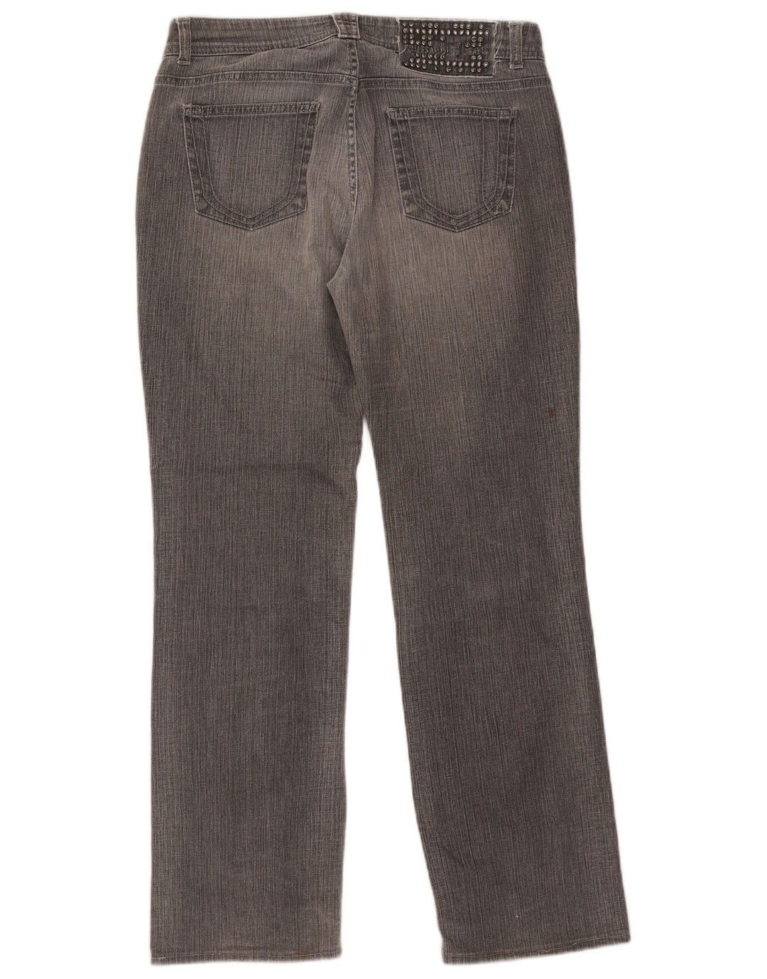Trussardi Lige Jeans til kvinder W29 L30 Grå Bomuld