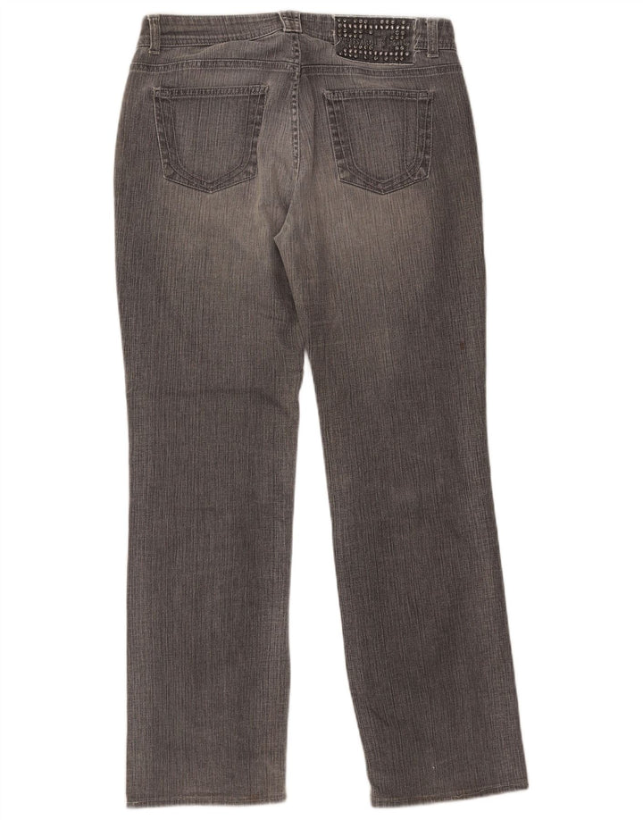 Trussardi Lige Jeans til kvinder W29 L30 Grå Bomuld
