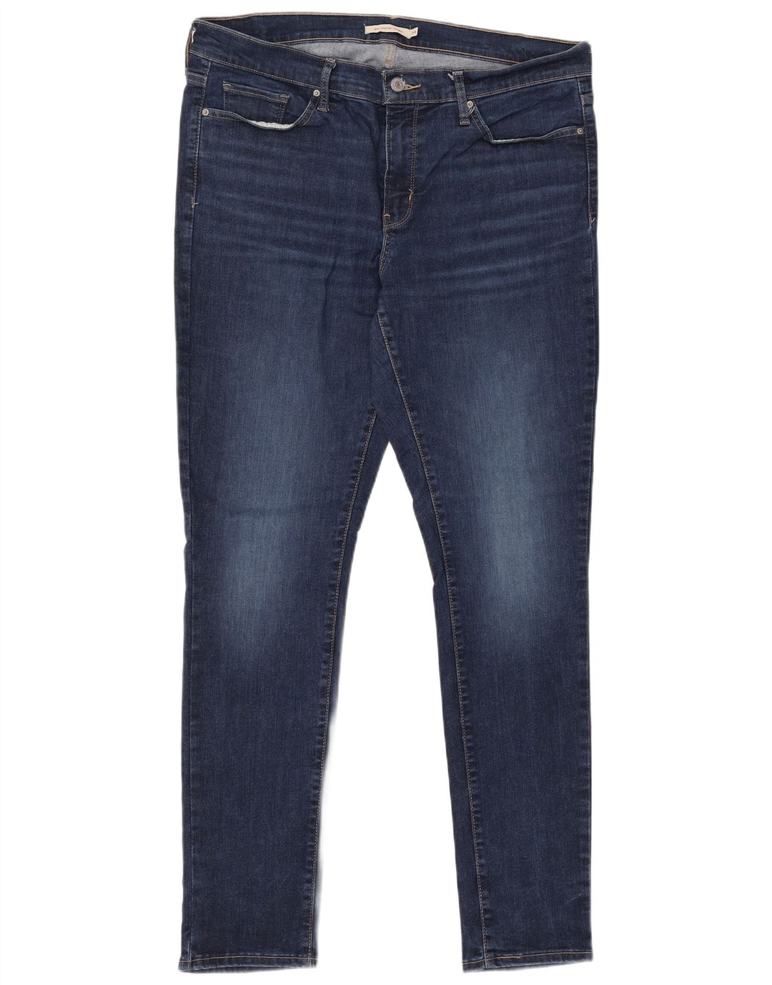 LEVI'S Dame 311 Shaping Skinny Jeans W34 L32 Marineblå Bomuld