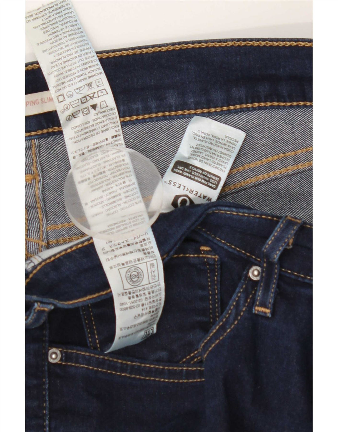 Levi's Dame 312 Shaping Slim Jeans W32 L30 Blå Bomuld