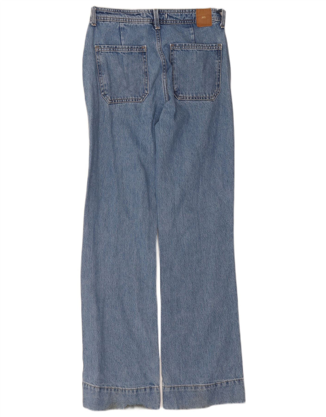 Zara Dame Bootcut Jeans EU 34 2XS W24 L31 Blå