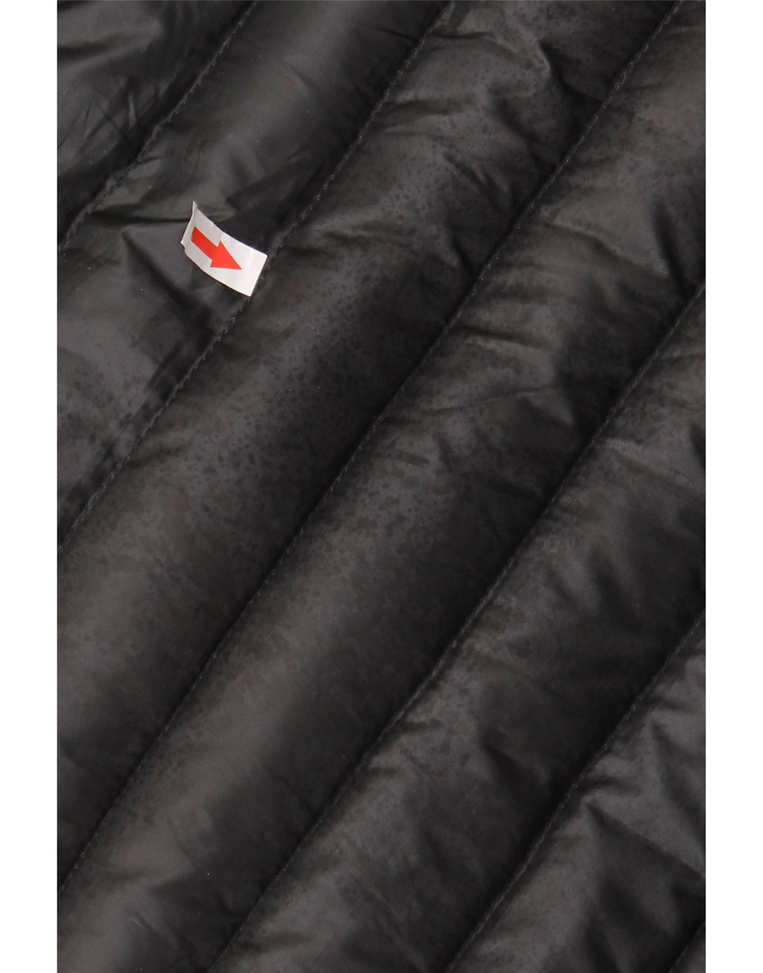 Fcuk Herre hættepolstret jakke UK 38 Medium Sort Colourblock Polyester