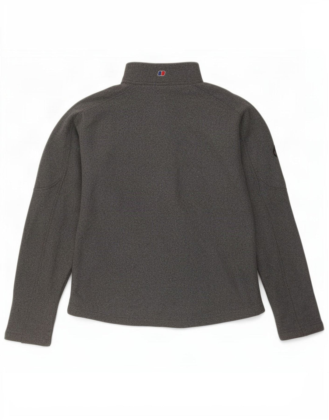 Berghaus Sweatshirt med lynlås til kvinder UK 12 Medium Grå Polyester
