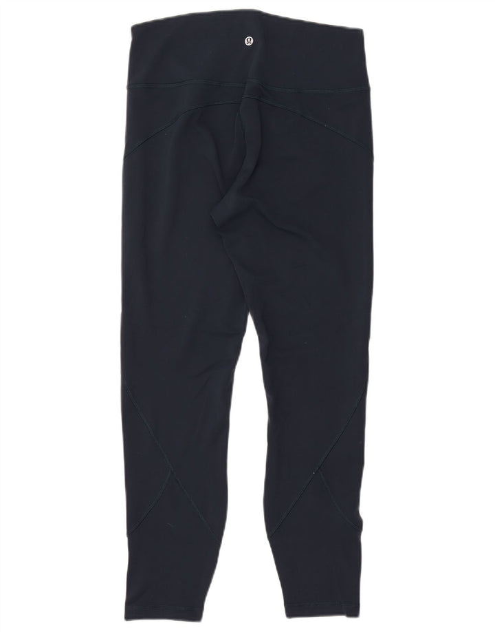 LULULEMON Dame Leggings US 10 Large Navy Blue Nylon