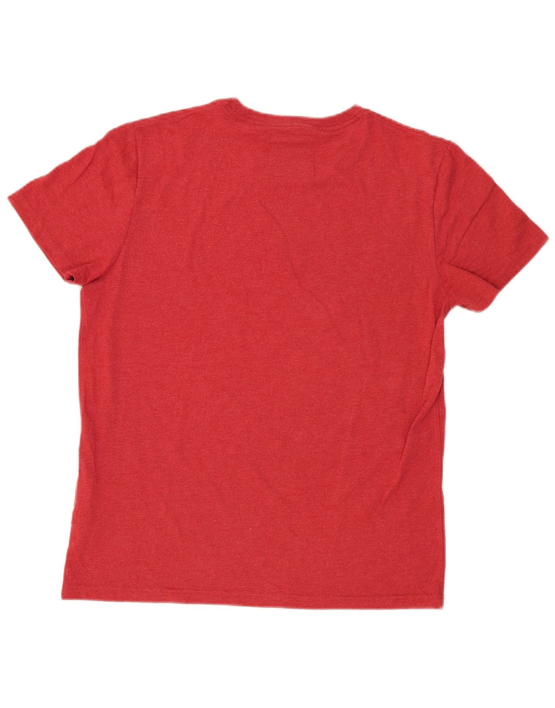 Superdry Grafisk T-shirt top til mænd, stor rød bomuld