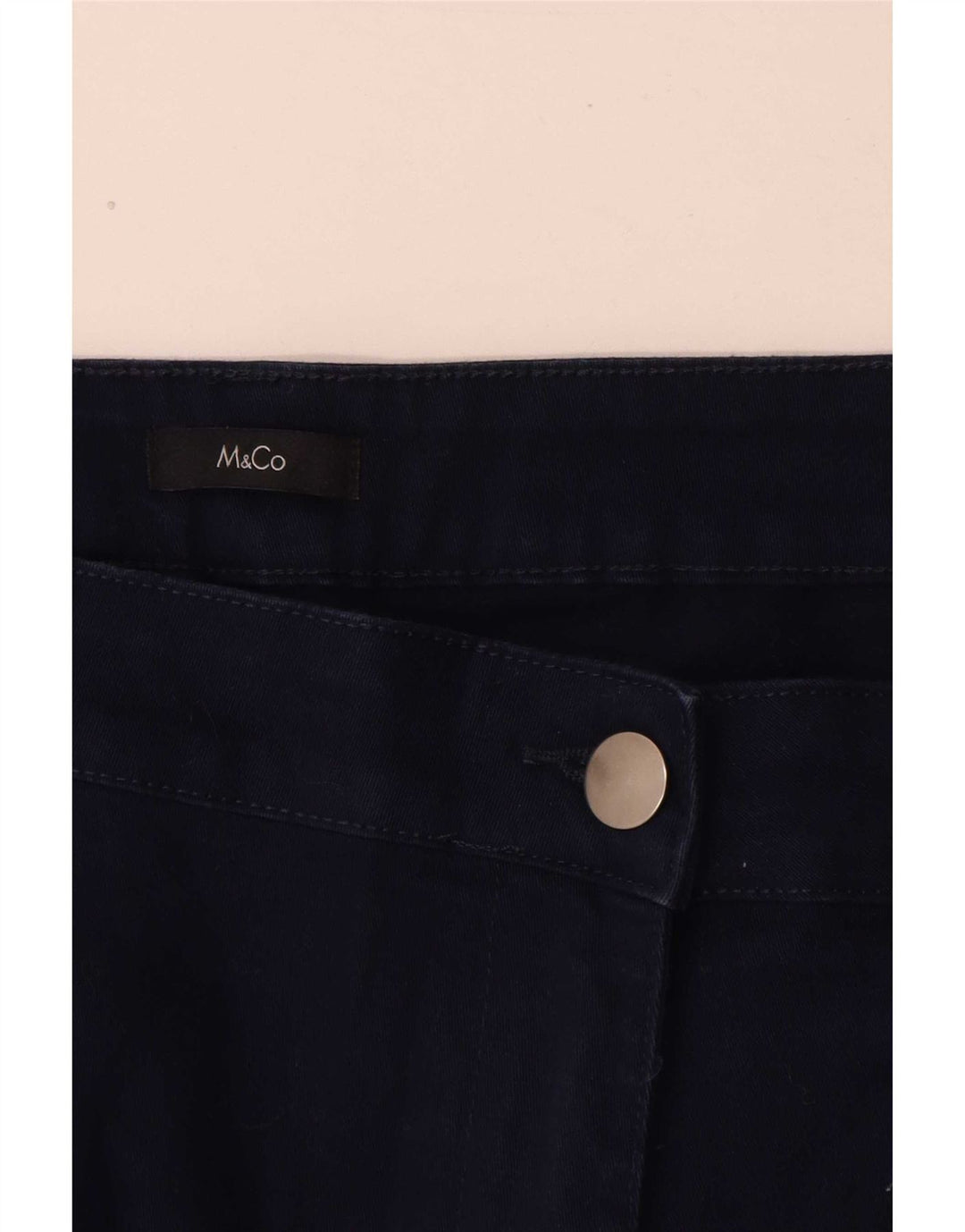 M&Co Casual Shorts til kvinder W40 XL Marineblå