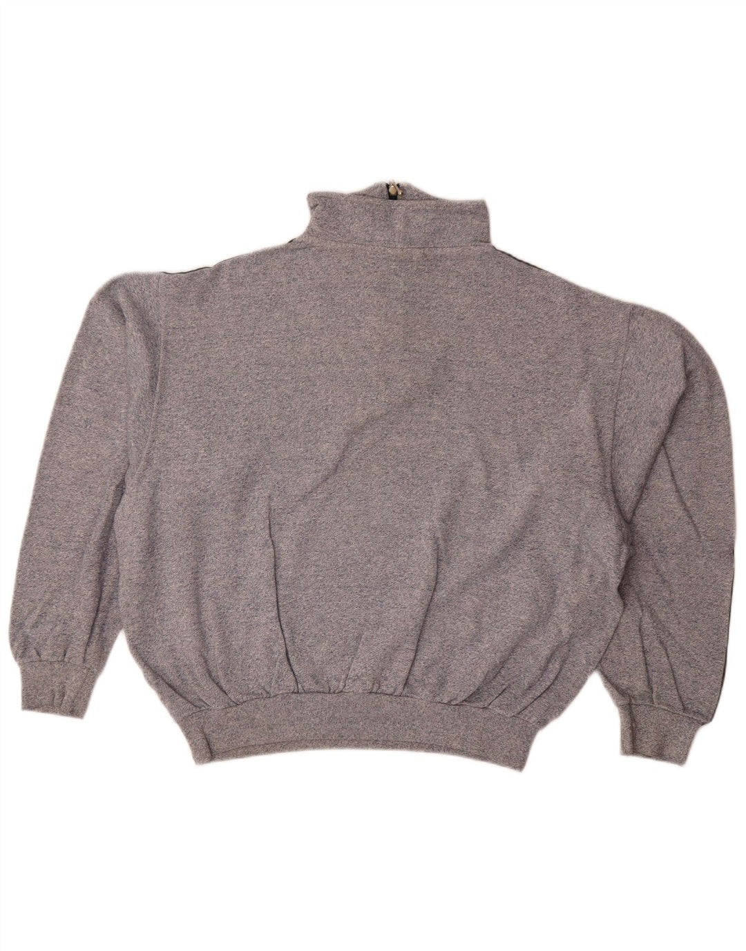 Asics Graphic Sweatshirt Jumper UK 16 Large Grey Colourblock