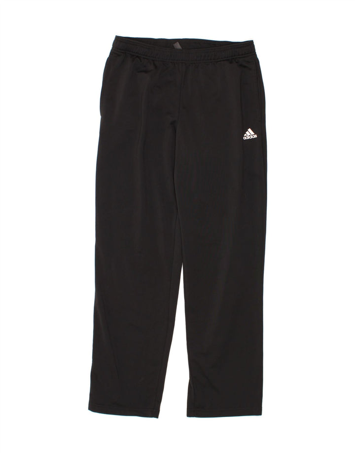 ADIDAS Mens Tracksuit Trousers UK 40/42 Medium  Black Polyester Vintage Adidas and Second-Hand Adidas from Messina Hembry 