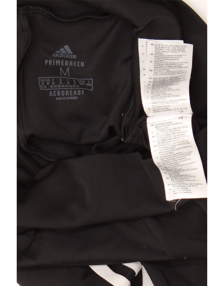 Adidas Aeroready Sportsshorts til kvinder UK 12/14 Medium Black Polyester