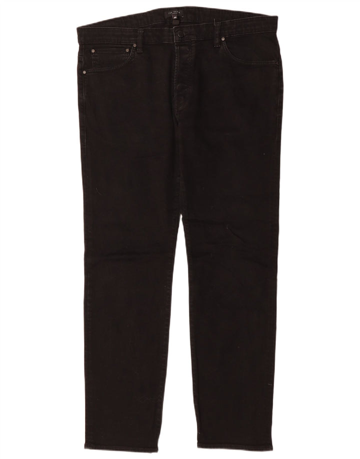 Ted Baker Straight Jeans til mænd W38 L30 Sort