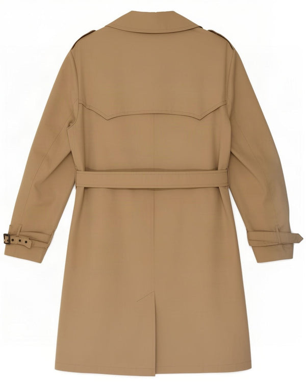 Vintage Trench Coat til mænd IT 50 Large Beige Viscose