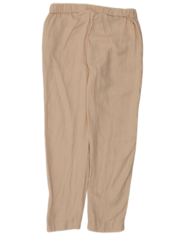 French Connection Dame High Waist Chino Bukser UK 12 Medium W32 L29 Bei
