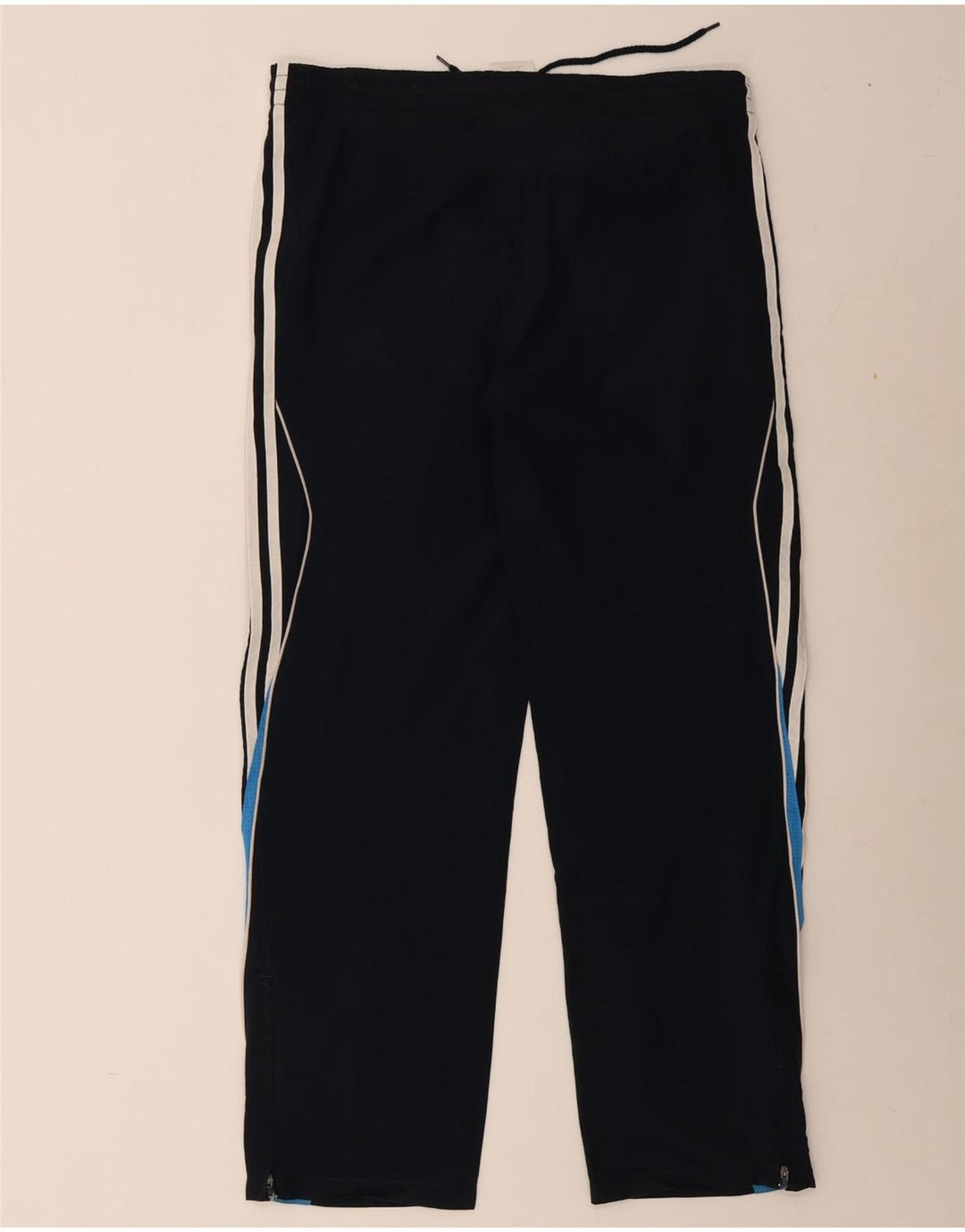 Adidas Træningsdragt bukser til mænd Large Navy Blue Colourblock Polyester
