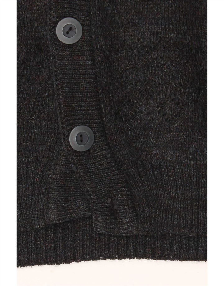 C&A Herre Canda Cardigan Sweater Large Navy Blue Fair Isle Akryl
