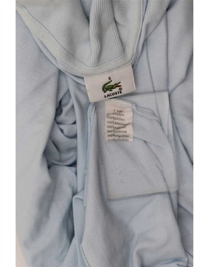Lacoste herre poloskjorte str. 6 XL Blå bomuld