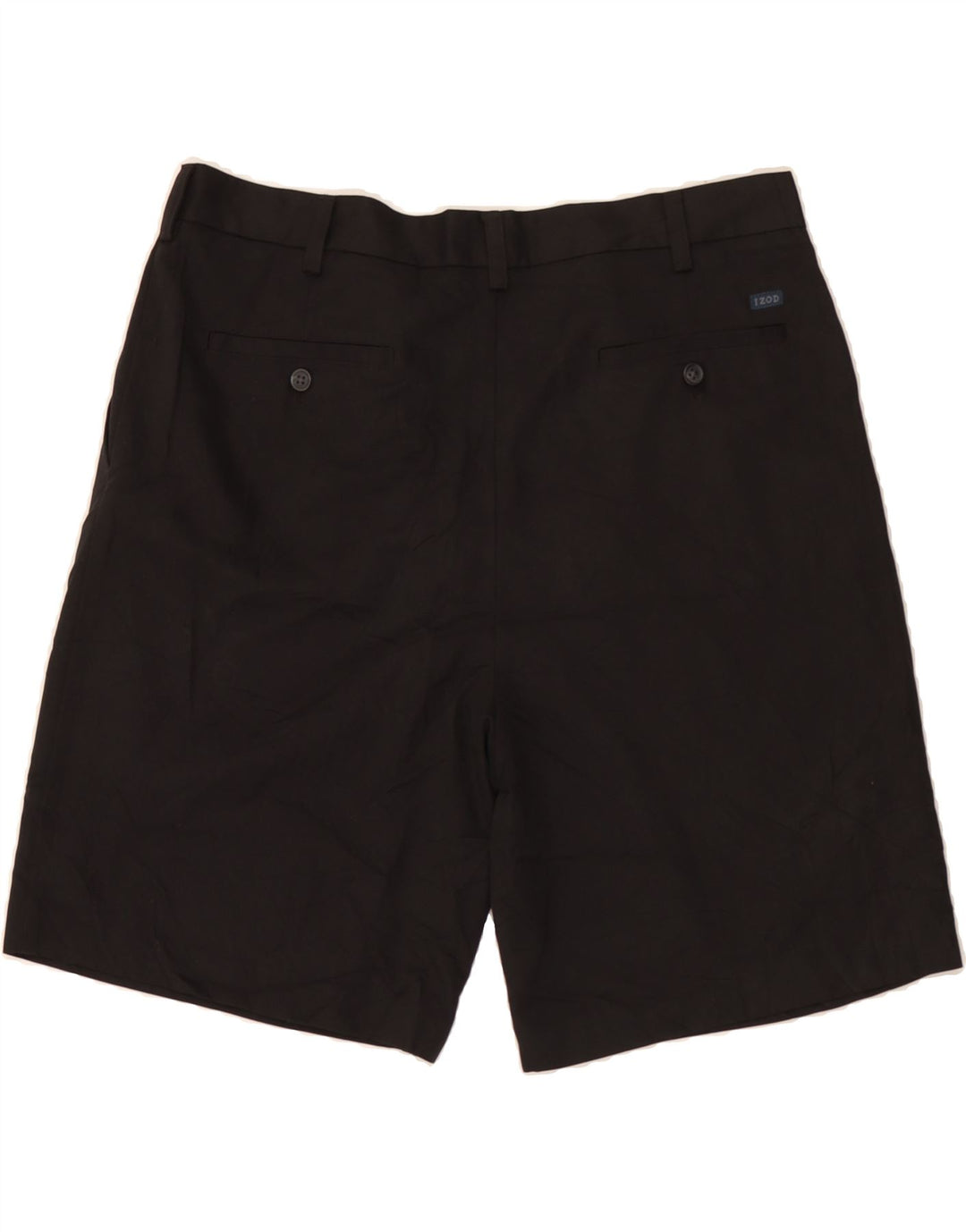 IZOD Mens Pegged Chino Shorts W36 Large  Black Polyester Vintage Izod and Second-Hand Izod from Messina Hembry 