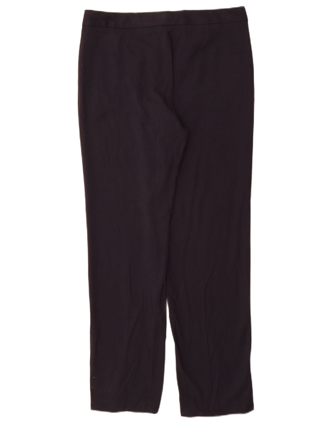 Marks & Spencer jakkesætsbukser til kvinder UK 12 Medium W32 L31 Marineblå