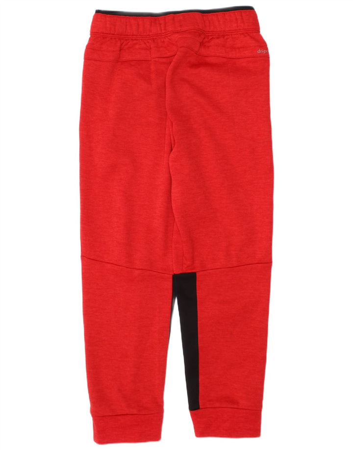 Russell Athletic Boys fuld træningsdragt 7-8 år Medium rød polyester
