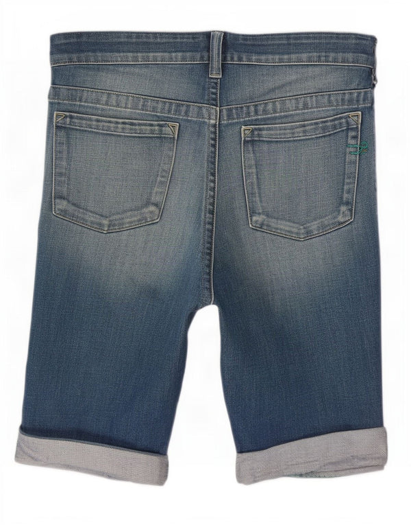 Diesel Dame Denim Shorts W32 Large Blue