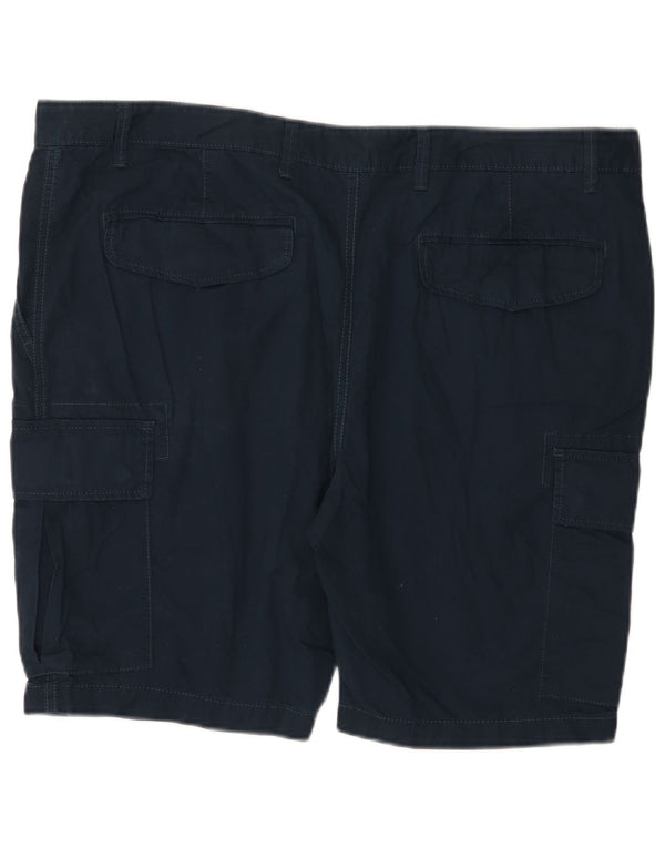 Marks & Spencer Herre Cargo Shorts W42 2XL Marineblå Bomuld