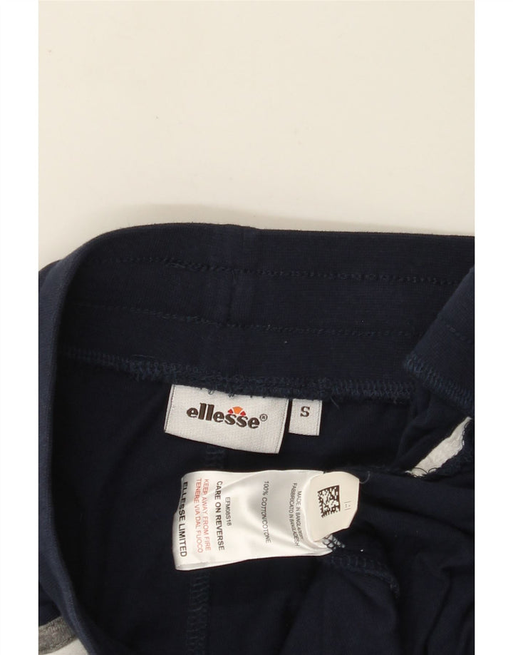 ELLESSE Grafiske sportsshorts til mænd Små marineblå bomuld