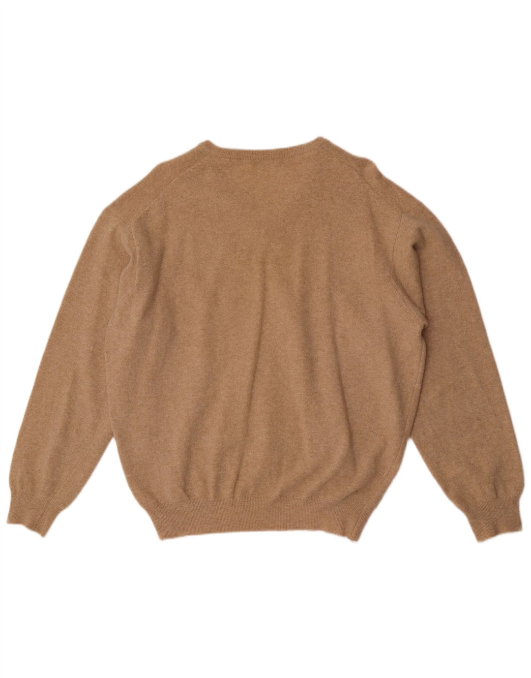 Sisley Herre V-hals sweater Stor Brun