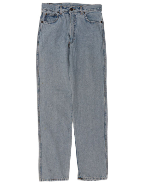 Invicta Piger Højtaljede Lige Jeans 13-14 år W26 L31 Blå Bomuld