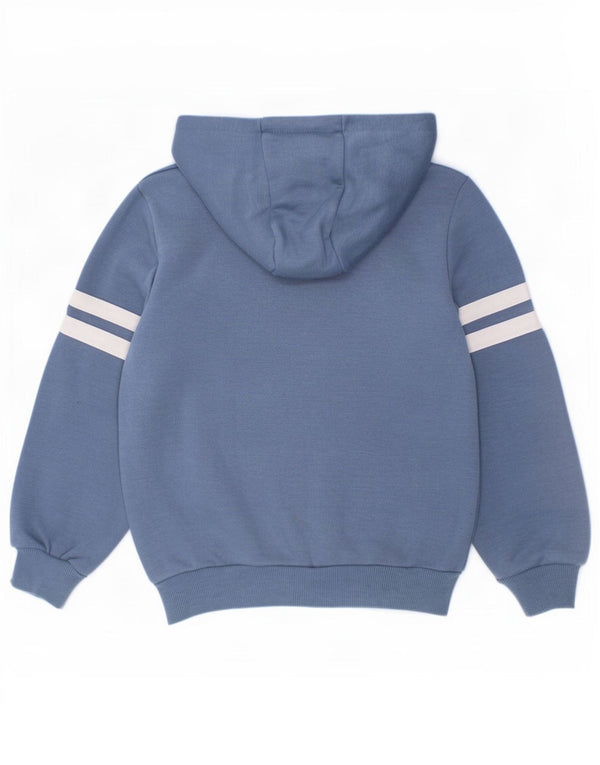 Ellesse Boys Grafisk hættetrøje 6-7 år Blå Colourblock Bomuld