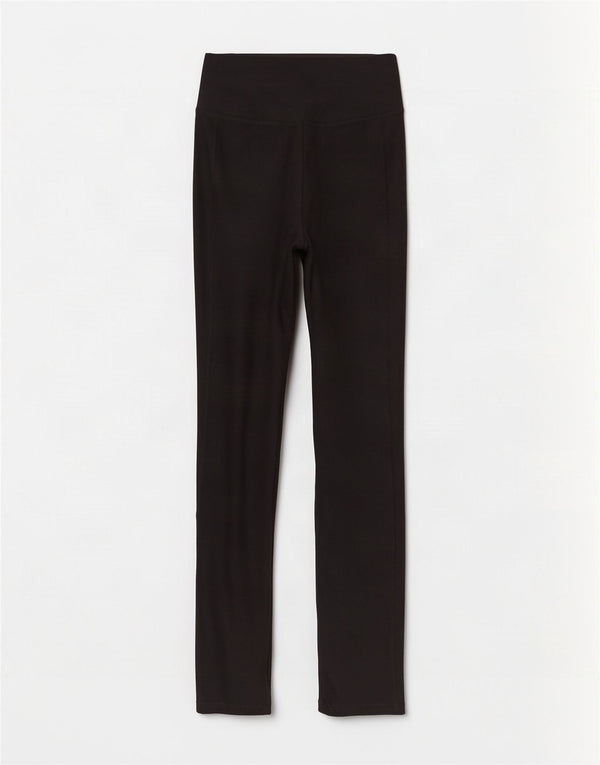 Nike Dame Dri Fit Leggings UK 4 XS Sort Polyester