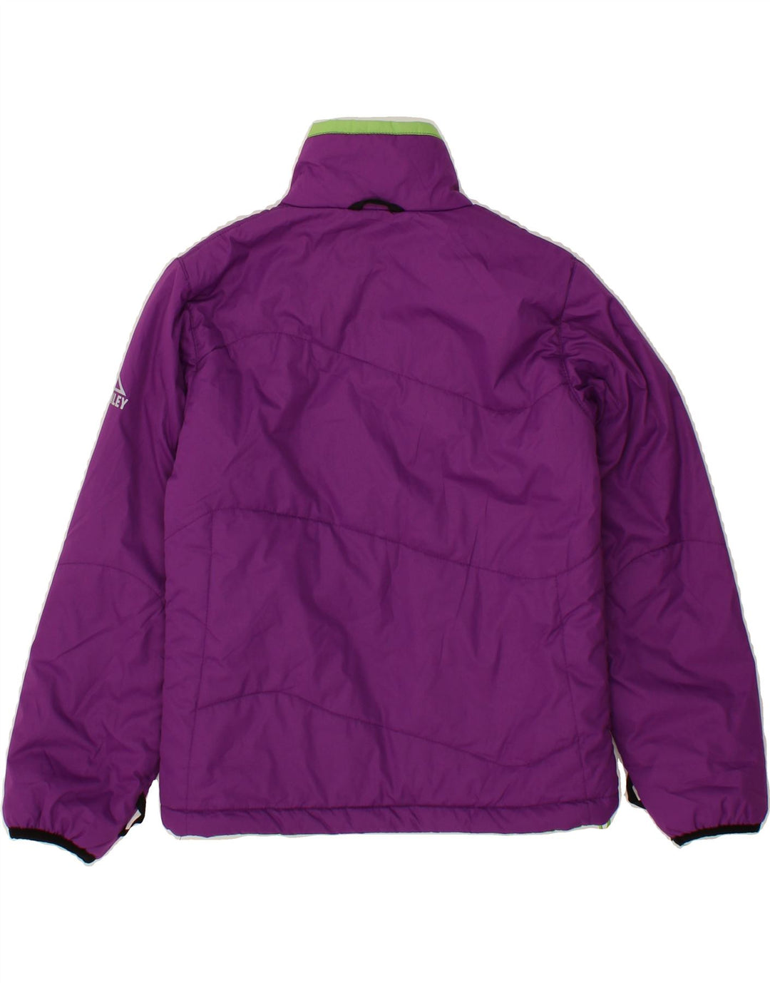 MC KINLEY Girls Rain Jacket 9-10 Years Purple Polyester Vintage MC Kinley and Second-Hand MC Kinley from Messina Hembry 