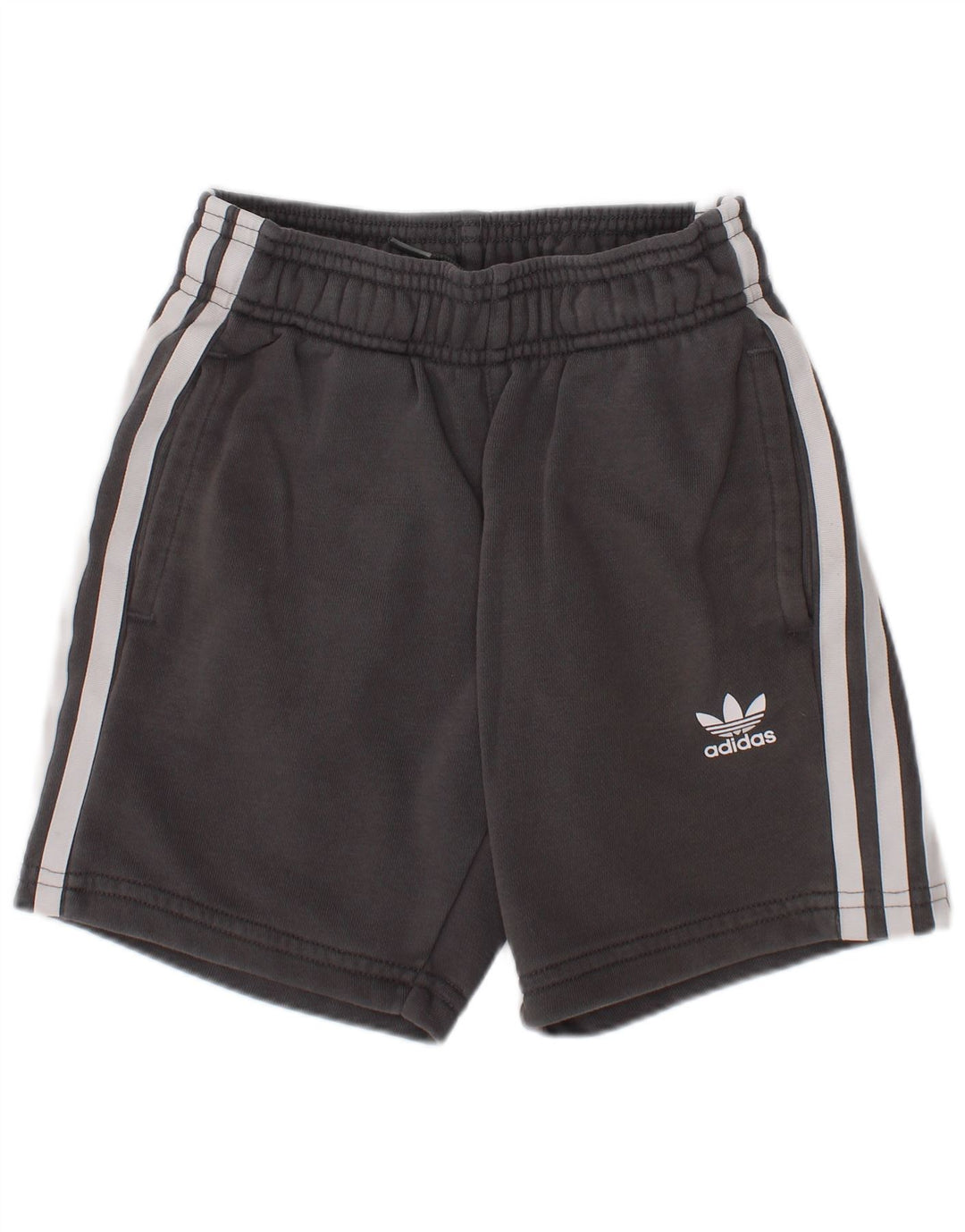 Adidas Boys Sports Shorts 5-6 år Grå Bomuld Sports