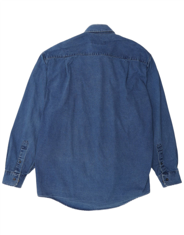 Armata Di Mare Herre Denim Skjorte IT 54 XL Blå