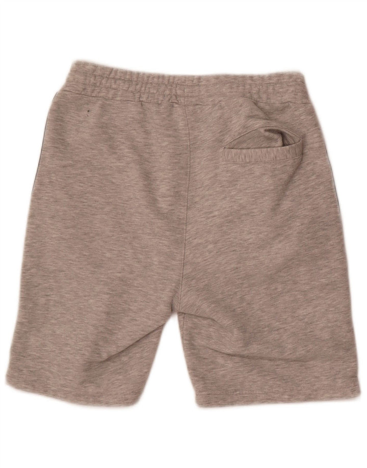 Fila Herre grafiske sportsshorts Small Grå Colourblock Polyester