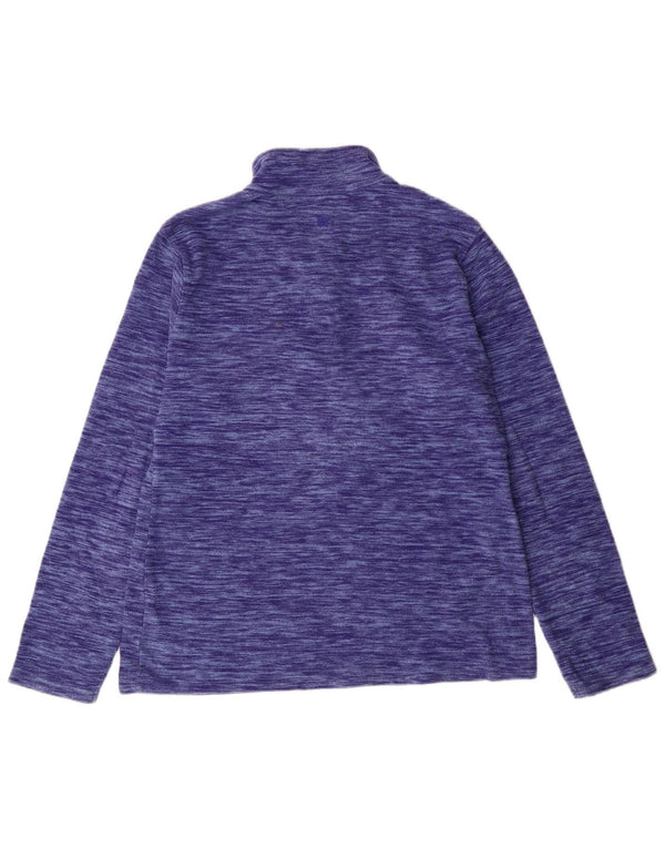 Mountain Warehouse Dame Fleece Jumper UK 14 Large Purple Polyester