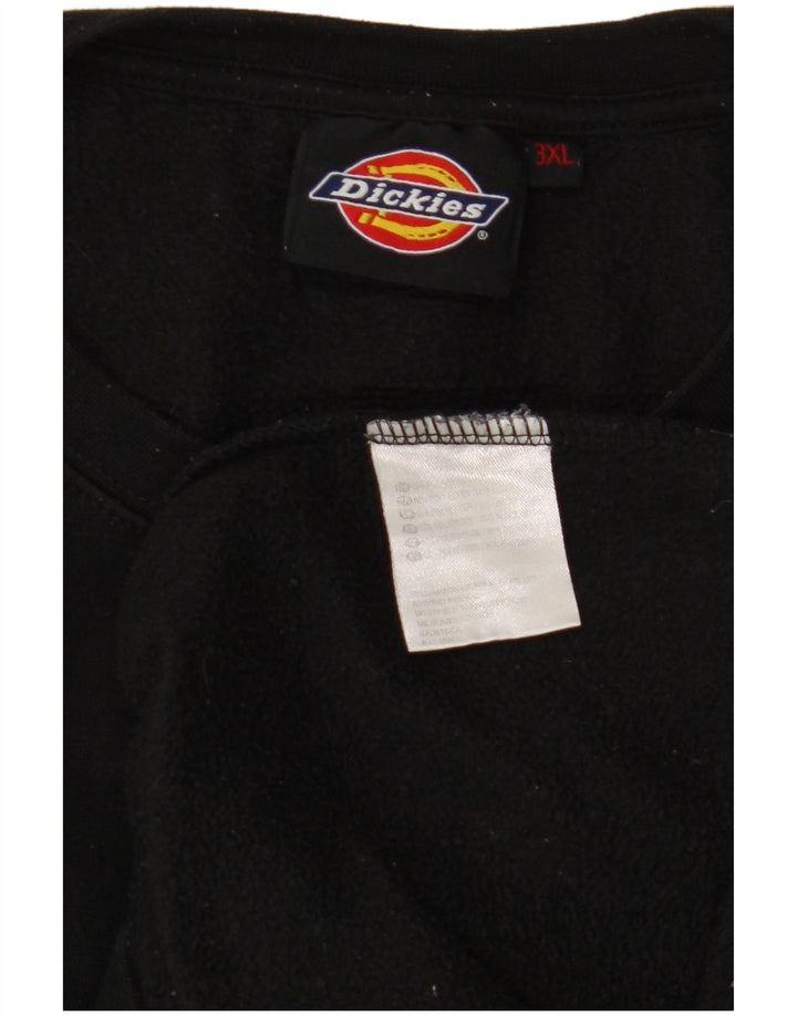 DICKIES Sweatshirt til mænd 3XL sort bomuld