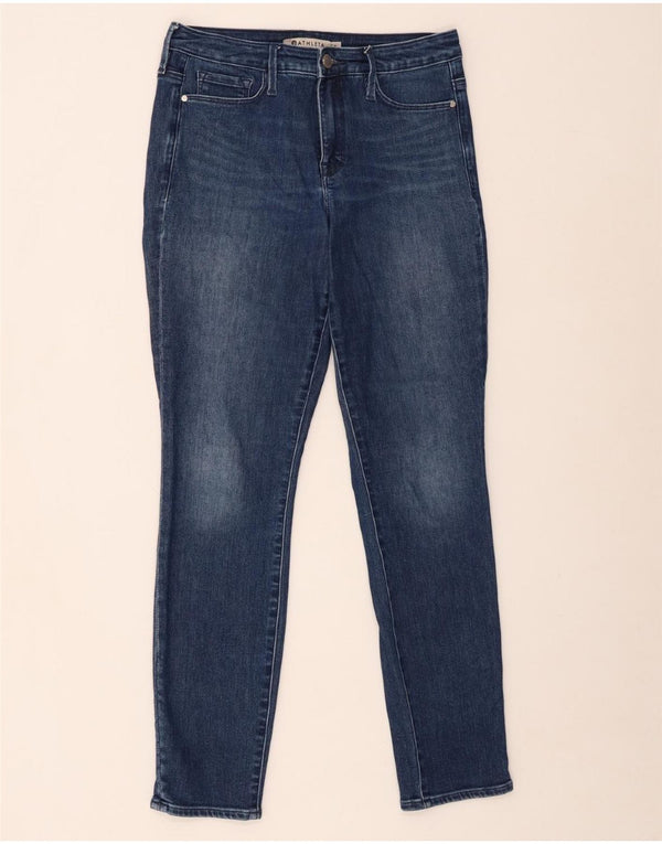 ATHLETA Dame Skinny Jeans US 6 Medium W30 L29 Blå Bomuld