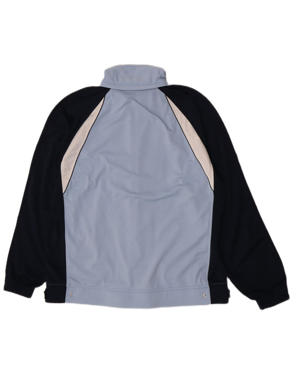 Champion Herre træningsdragt Top jakke Large Blue Colourblock Polyester