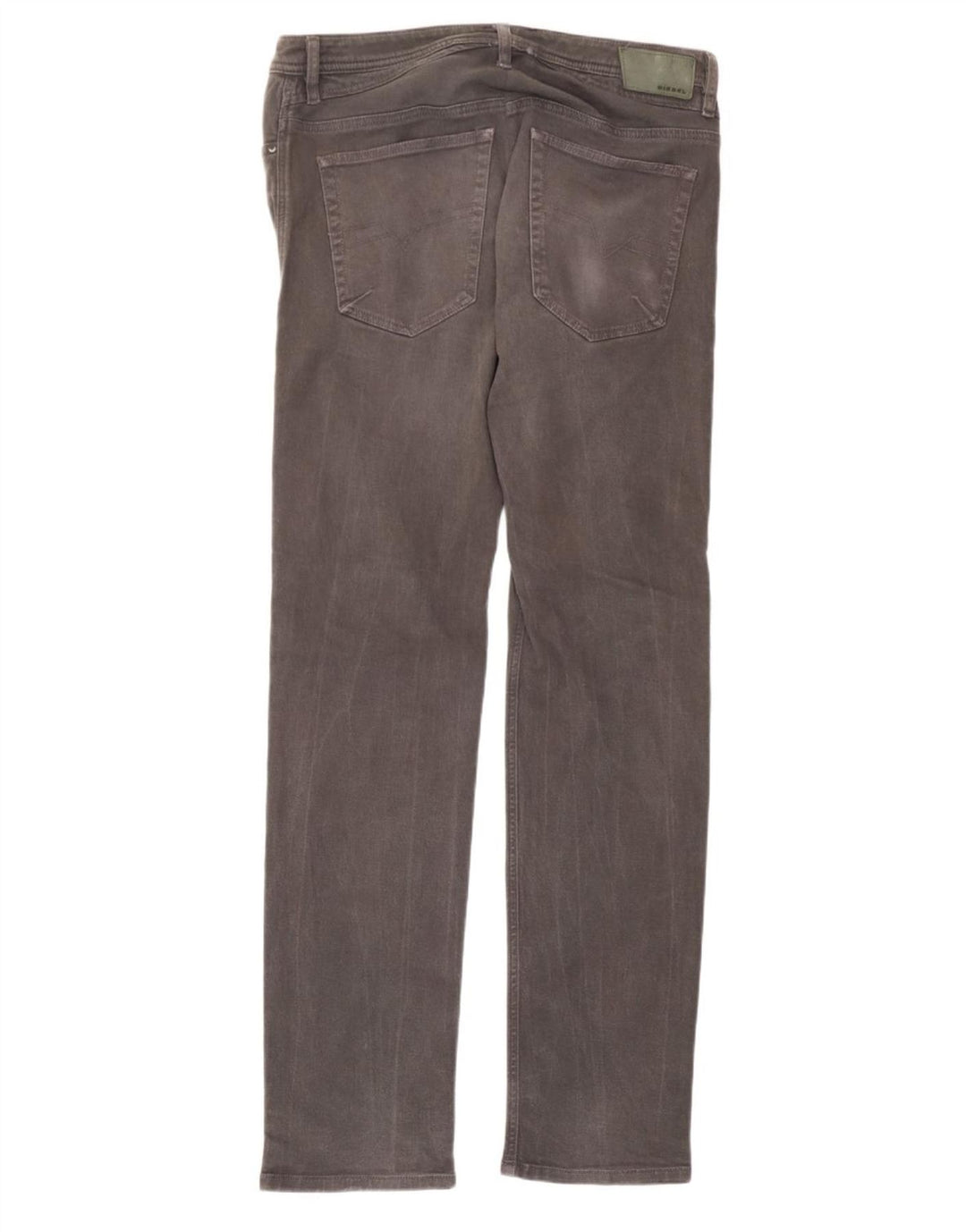 Diesel Herre Slim Jeans W36 L34 Grå Bomuld