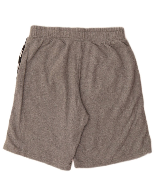 PUMA Herre grafiske sportsshorts Små grå bomuld
