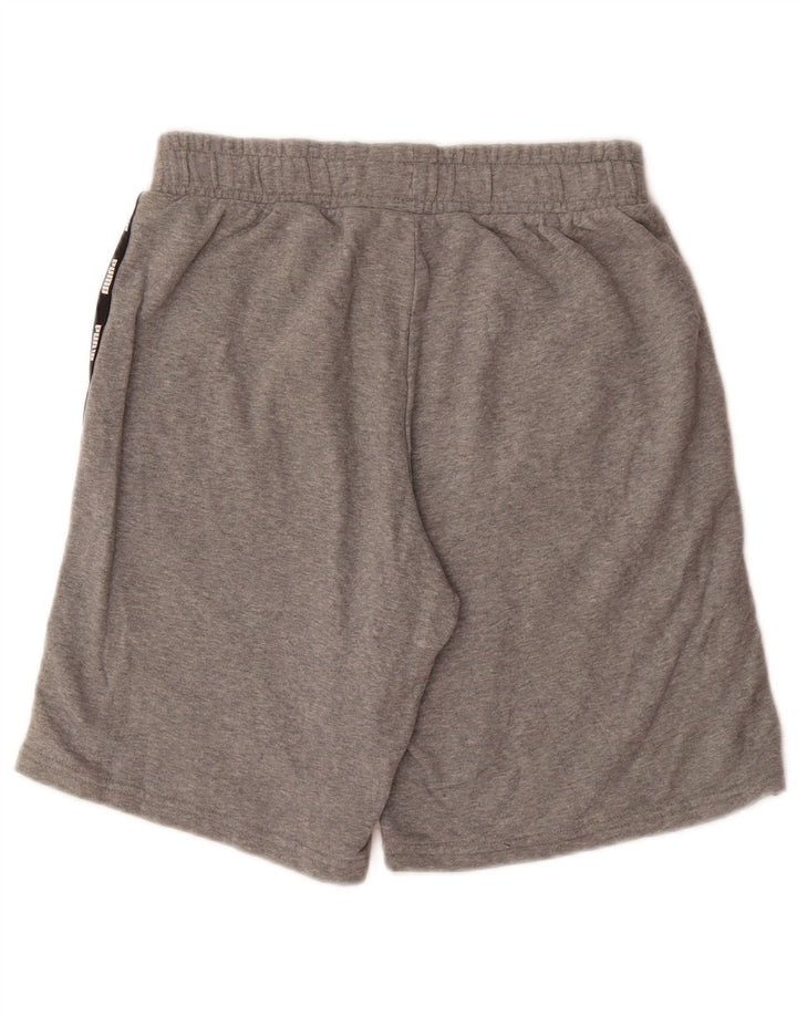 PUMA Herre grafiske sportsshorts Små grå bomuld