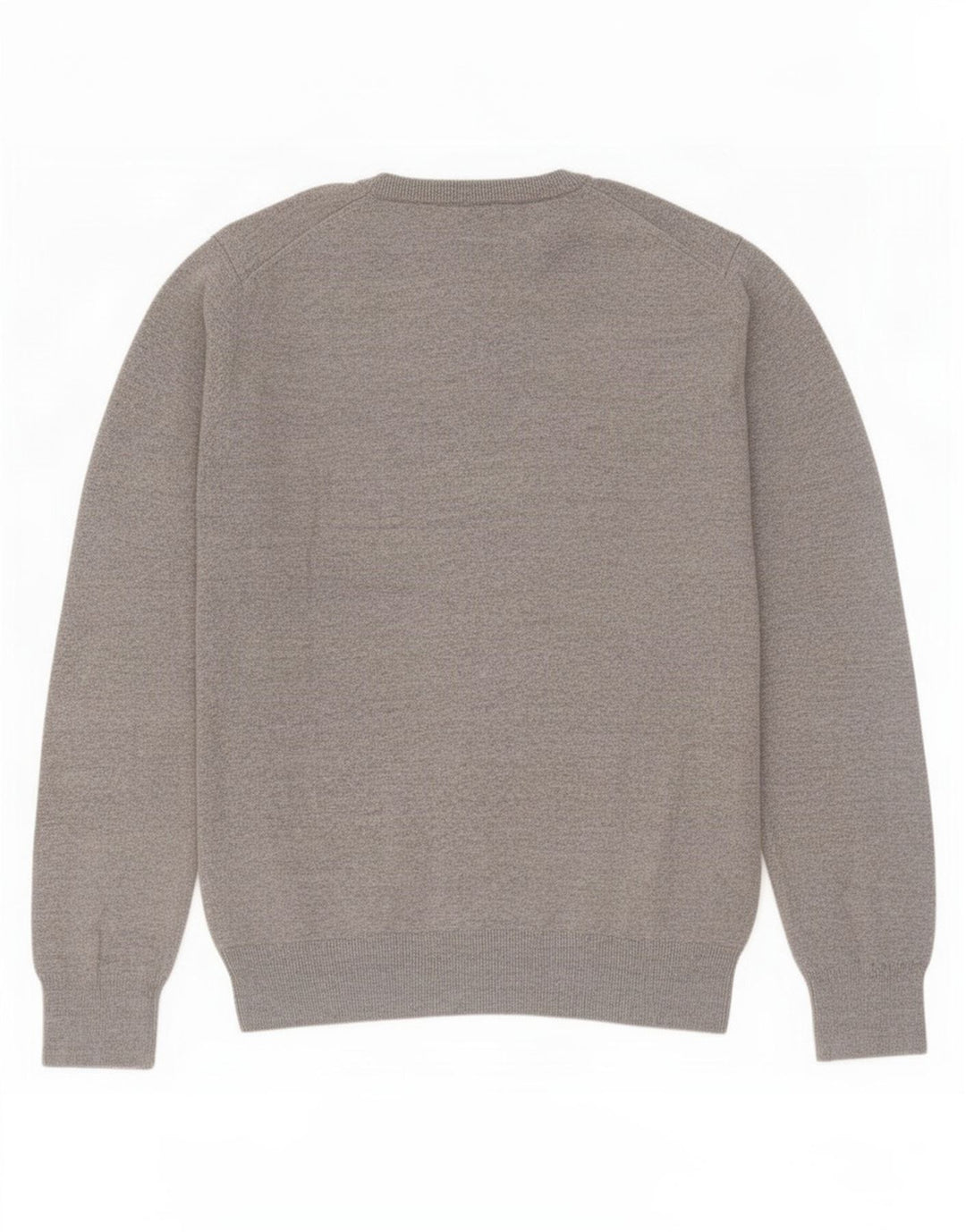 Marks & Spencer Herre V-hals sweater mellemgrå bomuld