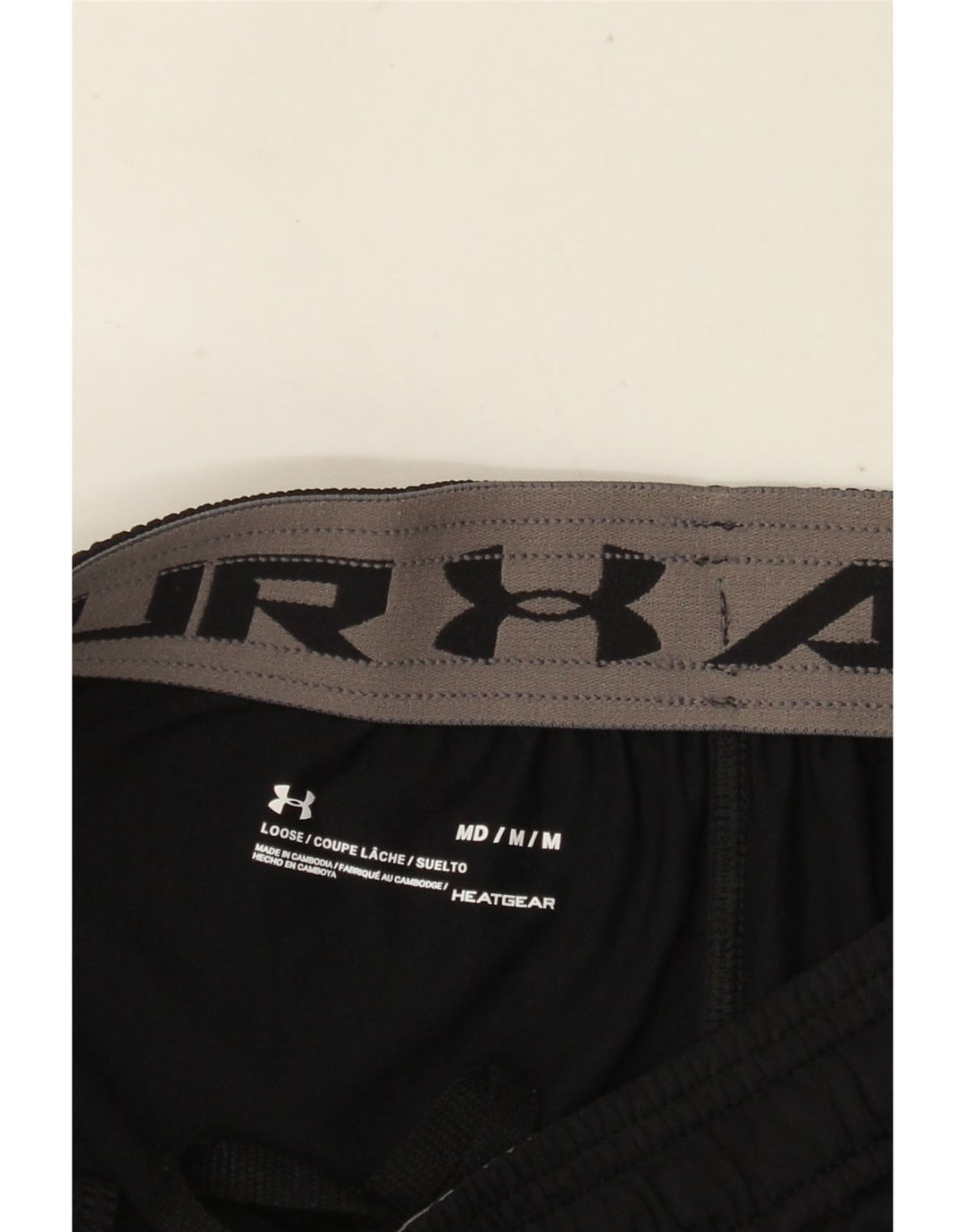 UNDER ARMOUR Herre Heat Gear Sportsshorts Medium Sort