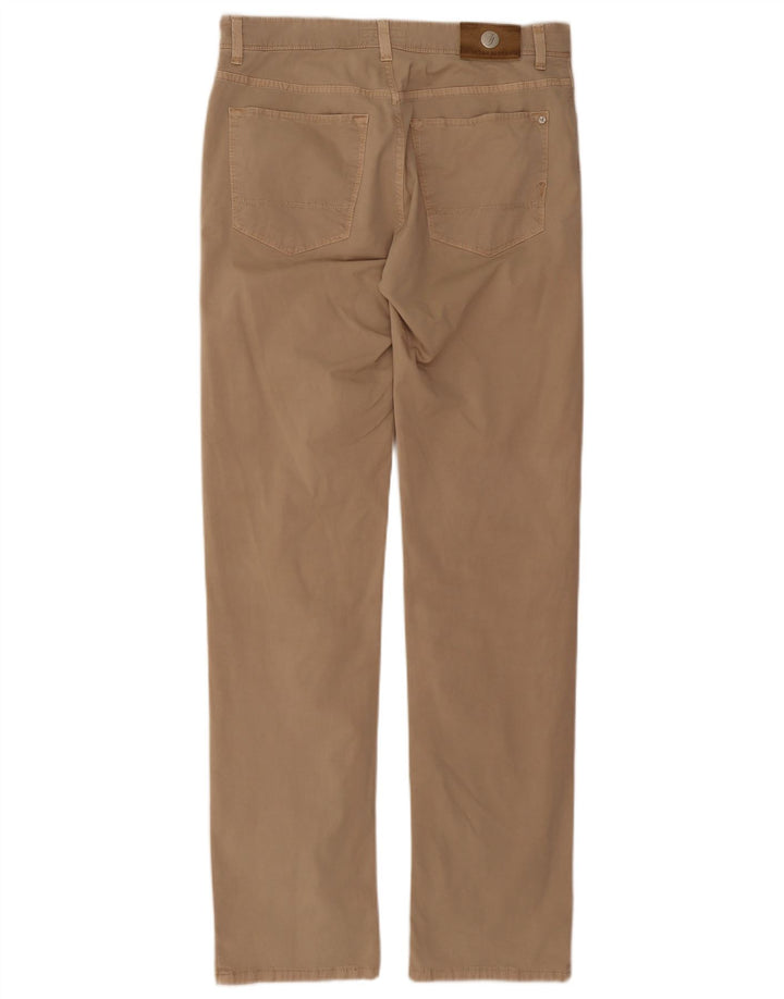 TRUSSARDI Herre Lige Casual Bukser IT 48 Medium W32 L33 Beige